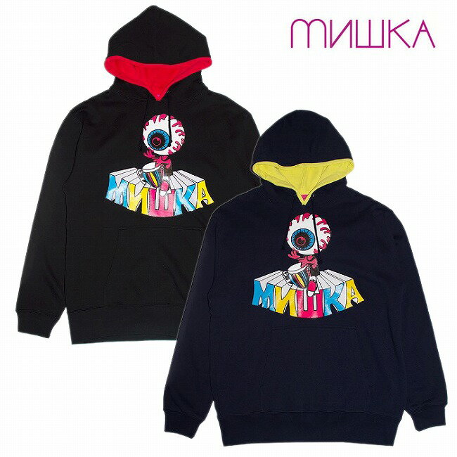 【20％OFFセール】【当日発送】【MISHKA 正規店】MISHKA ミシカ パーカー フード キープウォッチ PEACE LOVE BONGOS HOODIE