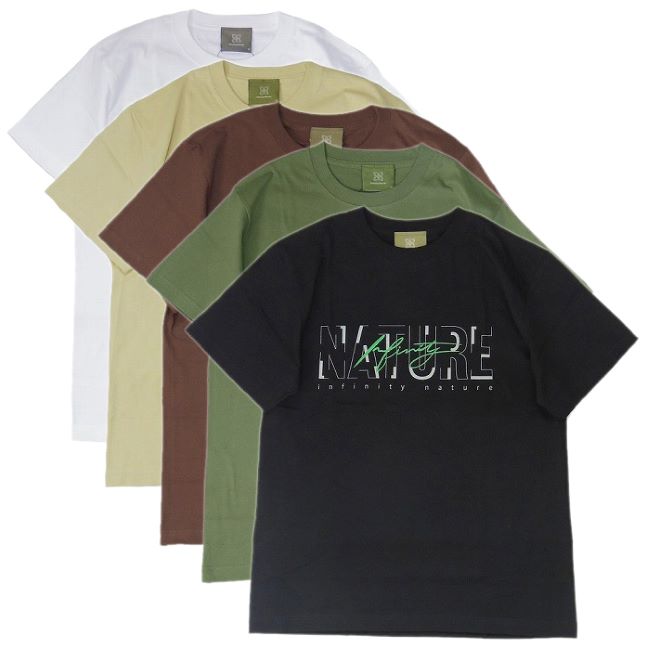 【20%OFF/当日発送】【Infinity Nature 正規店】InfinityNature インフィ二ティネイチャー Tシャツ 半袖 プリント メンズ レ...