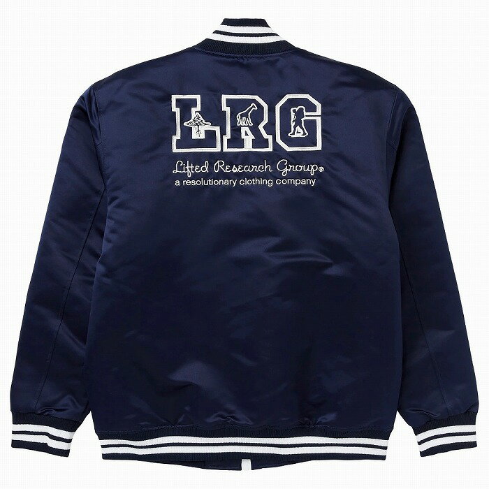 【20％OFFセール】【当日発送】【LRG 正規店】LRG エルアールジー ジャケット サテン ボンバー RESIDENT ADVISOR FLEECE BOMBER JACKET