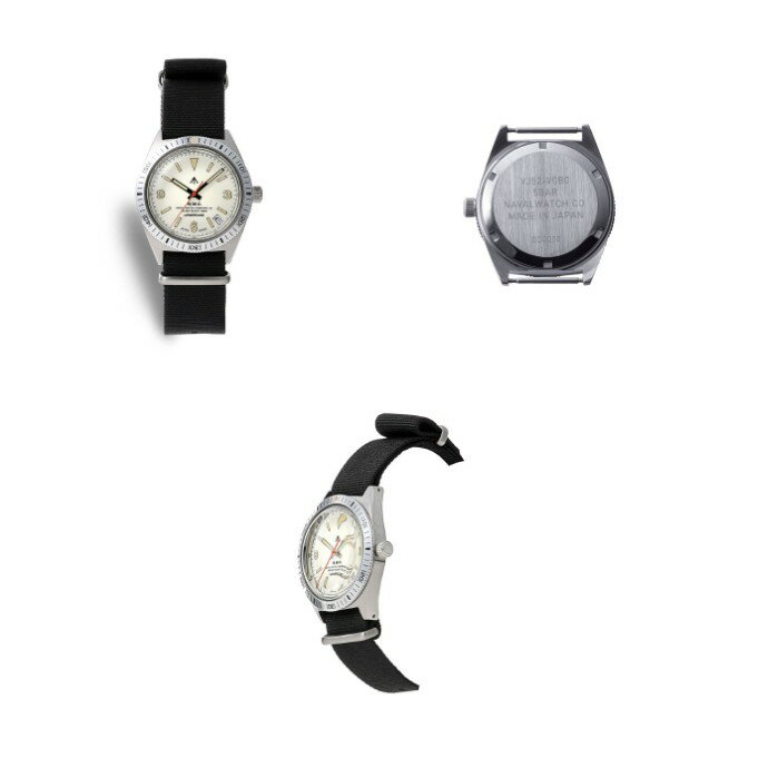 【NAVAL WATCH 正規店】NAVAL WATCH Produced By LOWERCASE ナバルウォッチ 腕時計 ミリタリー FRXB014 Quartz NATO Strap