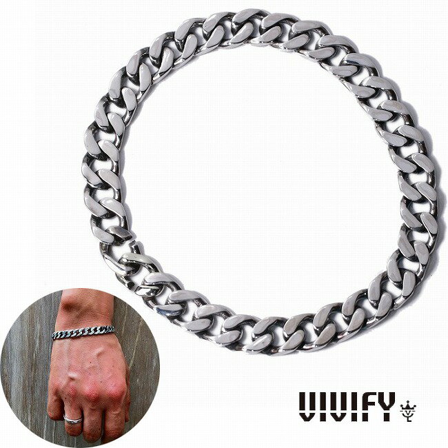 Rakuten - 【VIVIFY 正規店】VIVIFY ビビファイ ブレスレット シルバー キヘイチェーン Seamless CavalryChainBracelet
