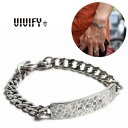 【VIVIFY 正規店】VIVIFY ビビファイ ブレスレット キヘイチェーン シルバー Hallmarks ID Bracelet/ Hammered Fin...