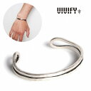 【VIVIFY 正規店】VIVIFY ビビファイ バングル ブレスレット シルバー Loopin’ Bangle/Mirror finish(4)