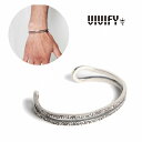 【VIVIFY 正規店】VIVIFY ビビファイ バングル ブレスレット シルバー Loopin’ Bangle/Arabesque