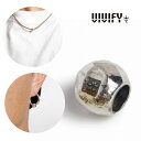 【VIVIFY 正規店】VIVIFY ビビファイ シルバービーズ フープピアス カスタムパーツ Solid Silver Beads /small Ball w/gold