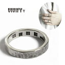 yzyVIVIFY KXzVIVIFY rrt@C Vo[ w O Back Hallmarks Ring/Hammered finish/Narrow