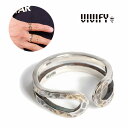 yVIVIFY KXzVIVIFY rrt@C O w Vo[ Loopinf Ring/ Hammered finish w/gold