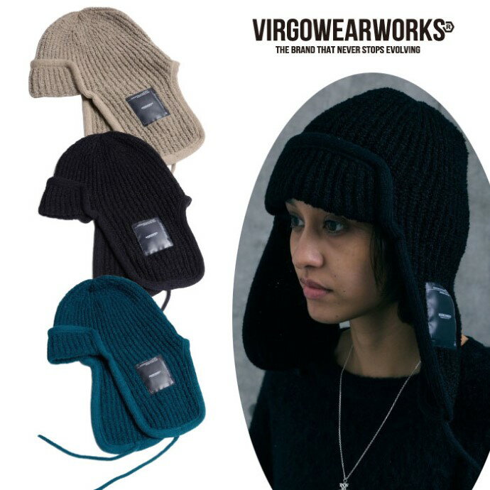 乐天商城 - 【ポイント10倍/先行予約7月6日(月)18:00まで】VIRGOwearworks ヴァルゴウェアワークス VIRGO ヴァルゴ 正規店 11月発売 RABBIT EAR KNIT CAP 2