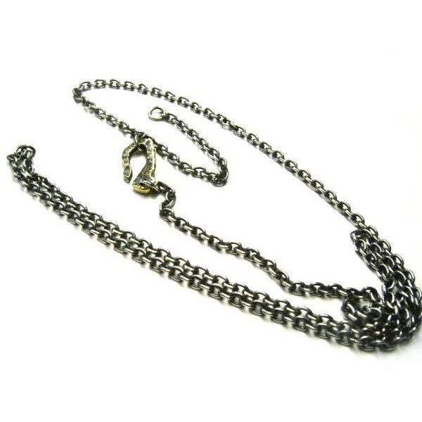 【VIVIFY 正規店】VIVIFY ビビファイ ネックレス シルバー Brass Hook Chain