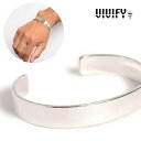 【VIVIFY 正規店】VIVIFY ビビファイ バングル シルバー Back Hallmarks Bangle/Plain/10mm