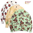 【TOWNCRAFT 正規店】TOWNCRAFT タウンクラフト ポロシャツ カーディガン PRINTED POLO CARDIGAN