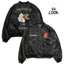 【THRIFTY LOOK 正規店】THRIFTY LOOK スリフティールック スーベニアジャケット ボンバージャケッ REVERSIBLE SOUVENIR GERMANY 1961 JACKET NYLON