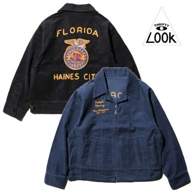 【THRIFTY LOOK 正規店】THRIFTY LOOK スリフティールック コーデュロイ ジャケット FFA JACKET FLORIDA