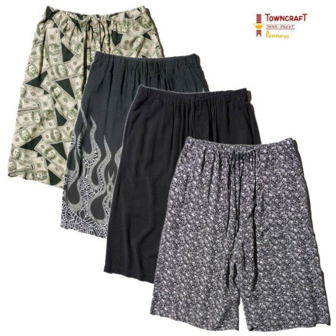 Rakuten - 【TOWNCRAFT 正規店】TOWNCRAFT タウンクラフト ショーツ ショートパンツ ショーツ PRINTED BAGGY SHORT