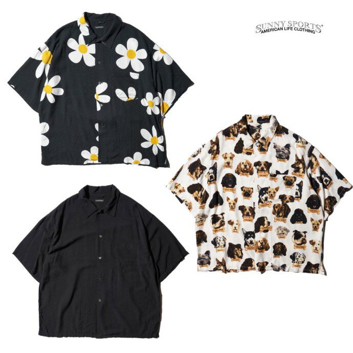 Rakuten - 【SUNNY SPORTS 正規店】SUNNY SPORTS サニースポーツ 半袖ボックス シャツ PRINTED BOX SHIRT