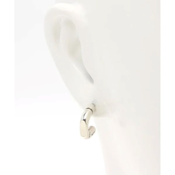【VIVIFY 正規店】VIVIFY ビビファイ ピアス シルバー Half Cutting Refined Chain parts Pierce