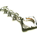 【VIVIFY 正規店】VIVIFY ビビファイ シルバー キーチェーン Cubic Key Chain
