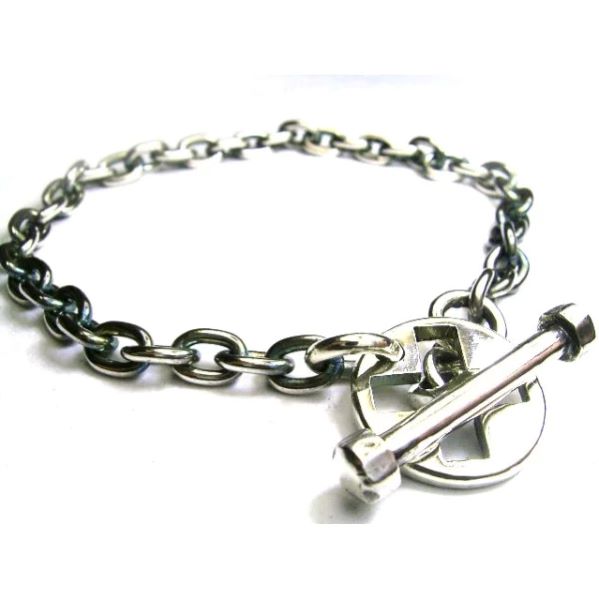 乐天商城 - 【VIVIFY 正規店】VIVIFY ビビファイ ブレスレット シルバー X T-bar Bracelet