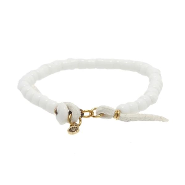 Rakuten - 【VIVIFY 正規店】VIVIFY ビビファイ ブレスレット Black/White Stone Button Bracelet