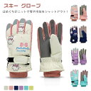 グローブ キッズ キッズ 5本指 スノー手袋 スキー 防寒 防水 スキー ジュニア アウトドア てぶくろ ジュニア手袋 防寒手袋 女の子 スノー グローブ 裏ボ...