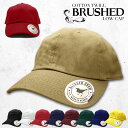 【全品P5倍】BlessedCrow BrushedCap 帽子 ブランド メンズ レディース キャップ 浅い 浅め 春 夏 無地 黒 ベージュ ローキャップ シンプル ロゴ タグ ファッション 吉祥寺 帽子屋 BlessedCrow セレクトショップ