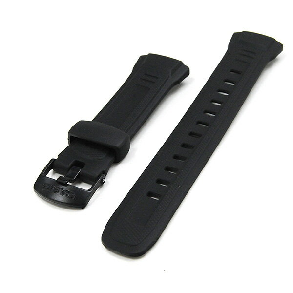 カシオ純正ベルト WV-M60/WV-58J/専用バンド ウレタン樹脂 黒 ブラック Original brand strap CASIO Watch strap Plastic Black （casio 10243173 022） ネコポス配送