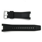 カシオ Gショック純正ベルト GST-W110-1AJF専用バンド ウレタン 樹脂 ブラック G-Shock Straps G-Steel GST-W110 (10502763_026) [CASIO G-SHOCK [ネコポス配送] 取付ネジや補強版が必要な場合はセット品をご購入下さい。