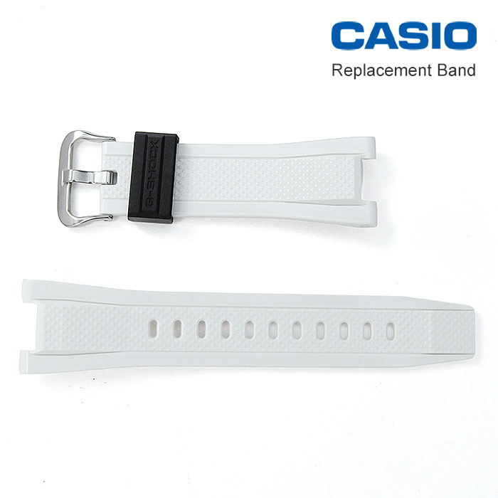 Rakuten - カシオ Gショック純正ベルト GST-210B-7AJF専用バンド ウレタン 樹脂 ホワイト 白 G-Shock Straps G-Steel [10529059_029] [CASIO G-SHOCK [ネコポス配送] 取付ネジや補強版が必要な場合はセット品をご購入下さい。