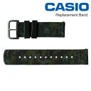 カシオ プロトレック 純正バンド PRG-650YBE-3専用ベルト 24mm レバー式ばね棒付き (10552480_030) クロスバンド ナイロン カモフ...