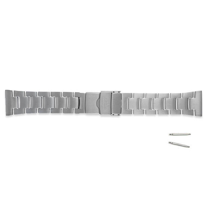 Watch Band, Belt - プロトレック純正バンド PRW-50T-7A / PRW-60T-7A 専用チタン金属ベルト+取付用ばね棒 23mm（10573472_00253-10573368/2）