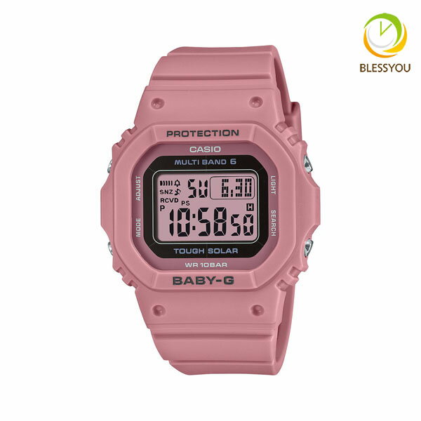 カシオ G-SHOCK 腕時計（レディース） 大学 受験 腕時計 女子 電波 BABY-G タフソーラー 電波時計 デジタル CASIO BGD-5650-4JF 18,0 カシオ 腕時計 ベビーG casio gショック 電波 ソーラー レディース スクエア ベーシック 角型 デザイン 人気 ギフト