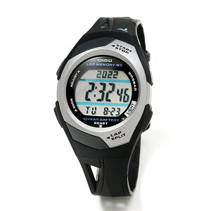 カシオ 腕時計 CASIO PHYS フィズ STR-300CJ-1JH 電池寿命約10年 ラップメモリー60 カウントダウンタイマー LEDバックライト ペース音報音機能付き ランニングにオススメ STR300