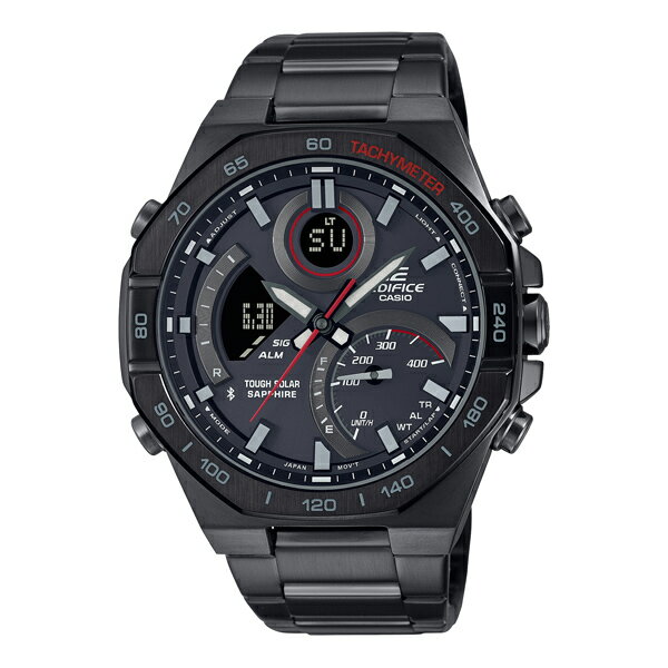 CASIO EDIFICE カシオ ソーラー 腕時計 メンズ エディフィス 2023年1月 ECB-950YDC-1AJF 47,0