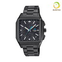 casio オシアナス 腕時計 メンズ 電波ソーラー モバイルリンク 3針 時計 日本製 T5000 ALL DLC 2024年5月 OCW-T5000B-1AJF 180,0