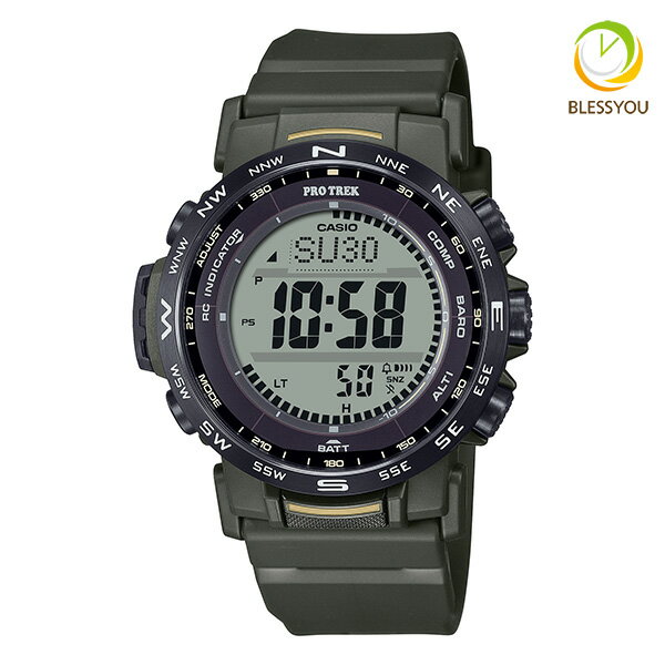 プロトレック CASIO PRO TREK PRW-35Y-3BJF 42,0●2024年10月 カシオ 電波ソーラー デジタル 腕時計 メ..