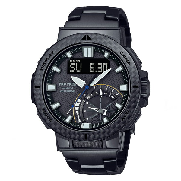 낚시 용 시계 티타늄 금속 밴드 카시오 전파 태양 시계 CASIO PRO TREK 남성 프로트렉 2021 년 10 월 PRW-73XT-1JF 105,0 낚시 시계