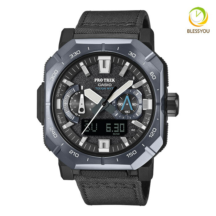 프로트렉 한정 입하 모델 요세미티 솔라 전파 시계 맨즈 손목시계 카시오 CASIO PROTREK YOSEMITE BLUE GRAY CROSS BORDER PRW-B1000B-2JF 81,0 2026년 4월 Bluetooth 탑재 트리플 센서 고도 기압 온도 방향