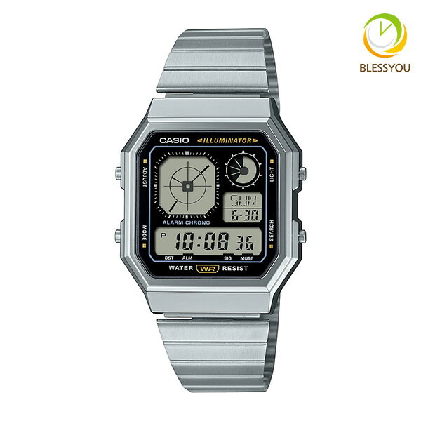 国内正規品 casio デジタル 限定入荷 シルバー 腕時計 メンズサイズ クォーツ 液晶アナログ表示 カシオ A130WE-1AJF 8,0 2025年2月 ...