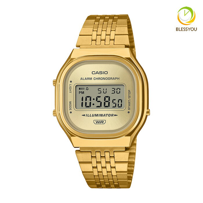 CASIO - カシオ デジタル 腕時計 CASIO A140WEG-9AJF 12.5 2026年5月 角形 日常生活防水 CASIO CLASSIC
