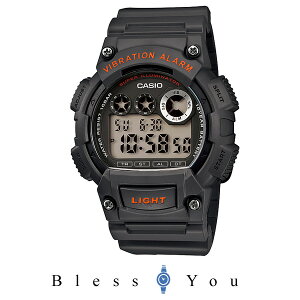 商品画像：G-SHOCK ＆ ペアウォッチ BlessYouで人気のカシオ チプカシ バイブレーションアラーム 10気圧防水 腕時計 振動アラーム W-735H-8AJF 4、0 ブルブル