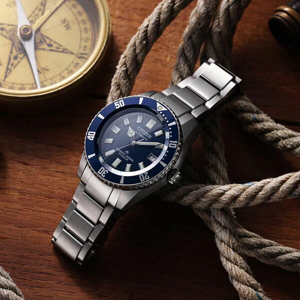 CITIZEN NB6021-68L PROMASTER シチズン ソーラー電波 腕時計 メンズ プロマスター 130