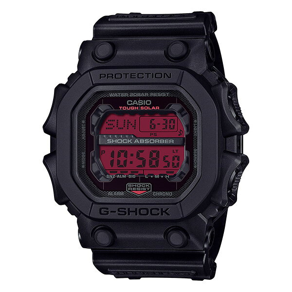 G-SHOCK Gショック 腕時計 メンズ CASIO カシオ BLACK AND BOLD RED GX-56BBR-1JF 21,0 2025年5月 ソーラー充電式