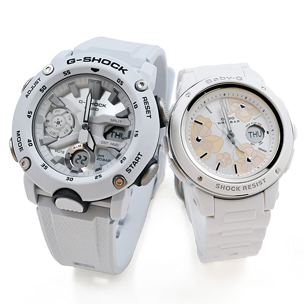 ペアウォッチ gショック Gショック/ベビーG [FL] GA-2000S-7AJF BGA-150FL-7AJF (30,5) G-shock Baby-G[腕時計 ペア カップル ブランド ウォッチ]