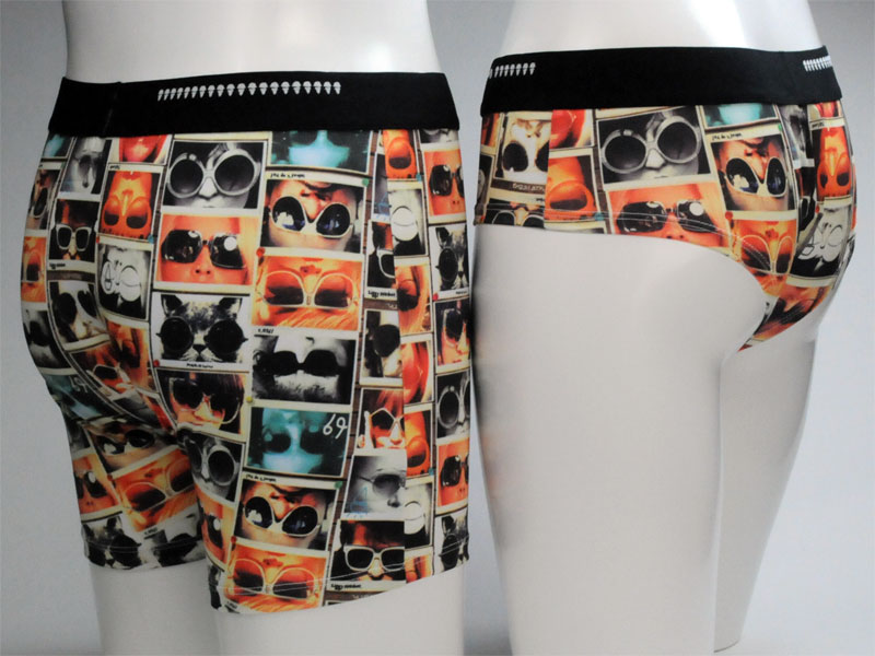 ペアパンツ 「VINTAGE VIEWS」 MICROFIBER BOXER 69slam MBYVTV-PO/GYXVTV-PO 【ペアルック ペア カップル ペアパンツ カップル下着 お揃い ペア下着 ボクサーパンツ】