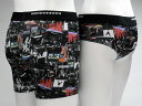 ペアパンツ 「WOODSTOCK」 MICROFIBER BOXER 69slam MBYWDK-PO/GYXWDK-PO 【ペアルック ペア カップル ペアパンツ お揃い カップル下着 ペア下着 ボクサーパンツ】