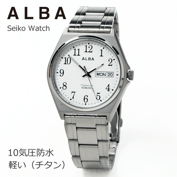 セイコー アルバ 腕時計（メンズ） セイコー アルバ 腕時計 メンズ ALBA AEFJ410 13,0 10気圧防水 父の日ギフト 父の日 プレゼント 実用的