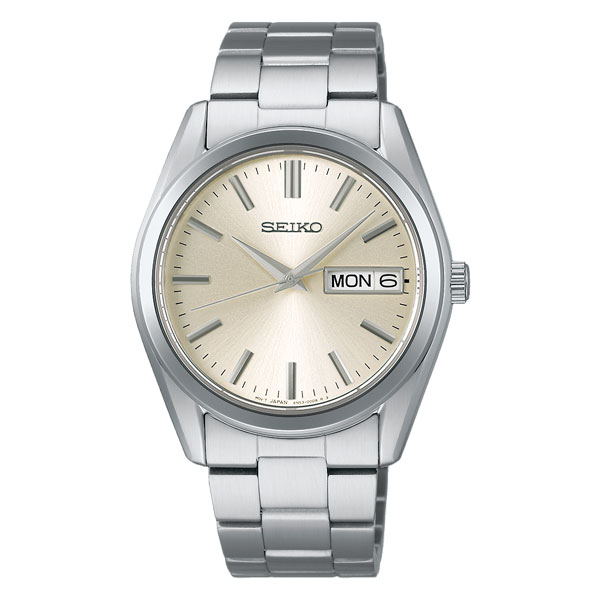 セイコーセレクション メンズ 腕時計 SEIKO SBTH007 028 DAY DATE シャンパンゴールド 電池式クオーツ時計