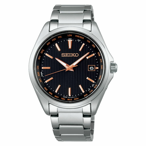 SEIKO selection セイコー 腕時計 ソーラー電波時計 SBTM293 [60,0]