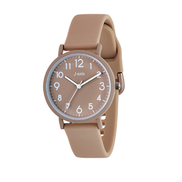 レディース 腕時計 アナログ ラバーバンド かわいい 手軽 安い 3針 カジュアル 日常生活防水 3気圧防水 サンフレイム SUNFLAME CF2D0006-MO 3.0 ネコポス 配送 j-axis 夏休み 塾