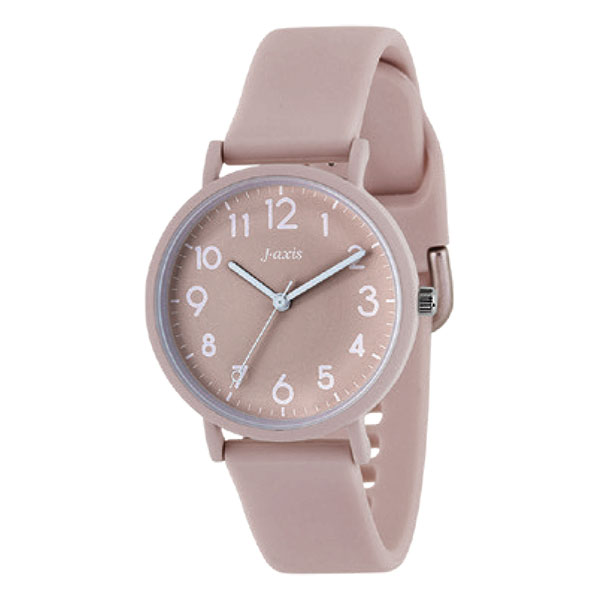 レディース 腕時計 アナログ ラバーバンド かわいい 手軽 安い 3針 カジュアル 日常生活防水 3気圧防水 サンフレイム SUNFLAME CF2D0006-PI 3.0 ネコポス 配送 j-axis 夏休み 塾